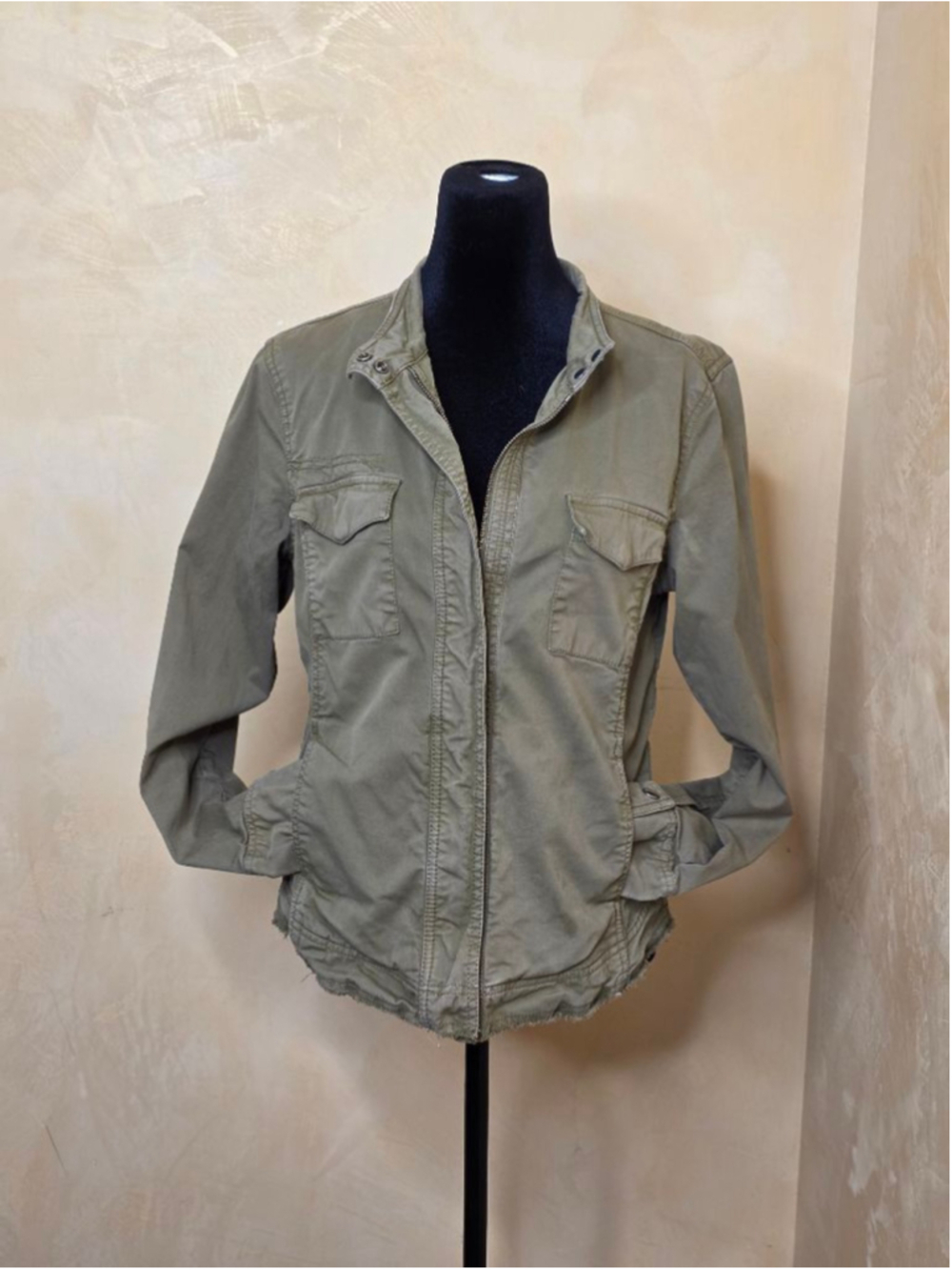 Women's Hinge Olive Green Utility Jacket Size Small